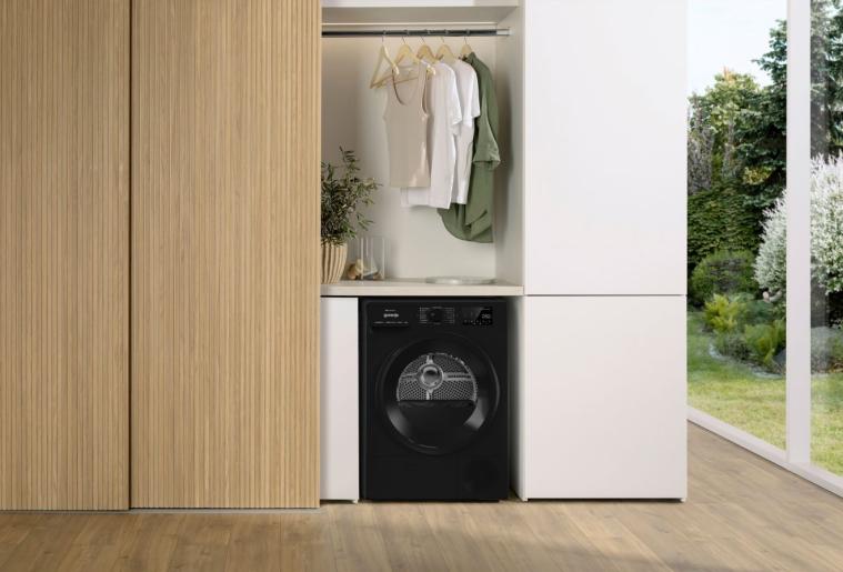 Gorenje Dryer Condenser 8Kg Heat Pump Wifi Black