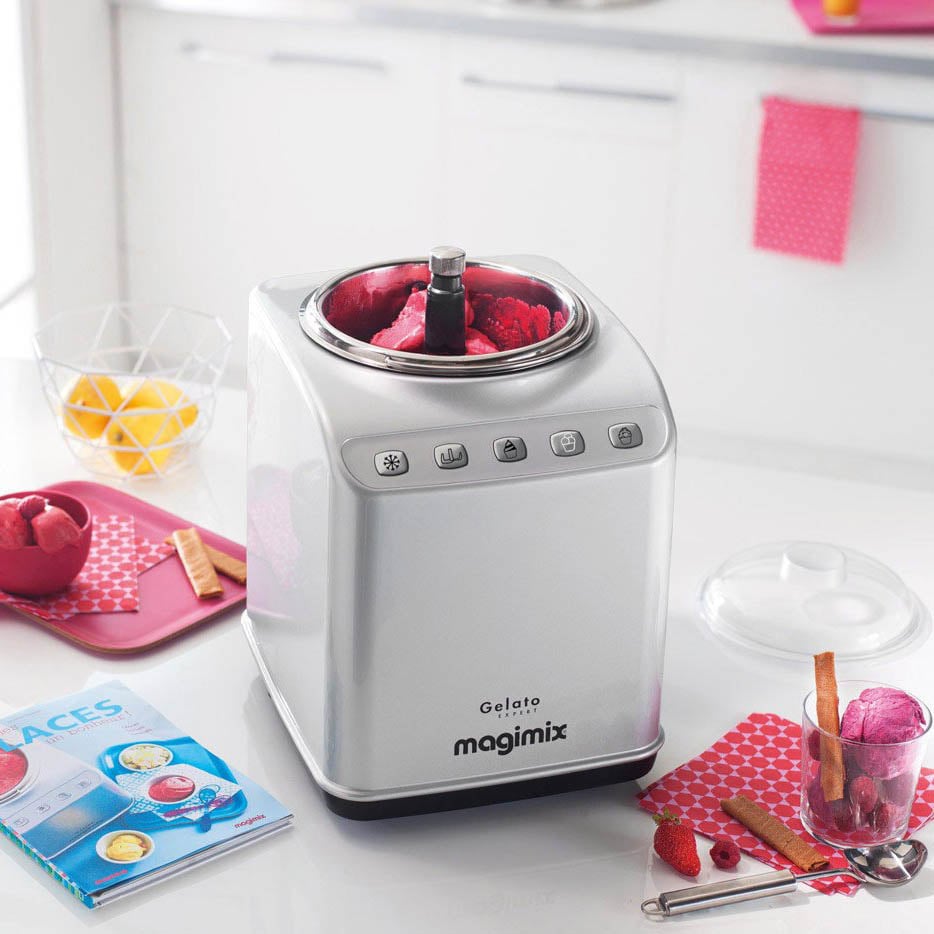 Magimix Gelato Expert Ice Cream Maker 2L 180W Stainless Steel MX91180