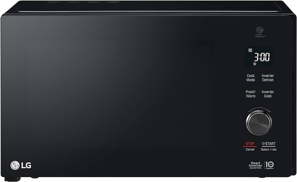 LG Microwave Oven 42L, Smart Inverter,Black Color