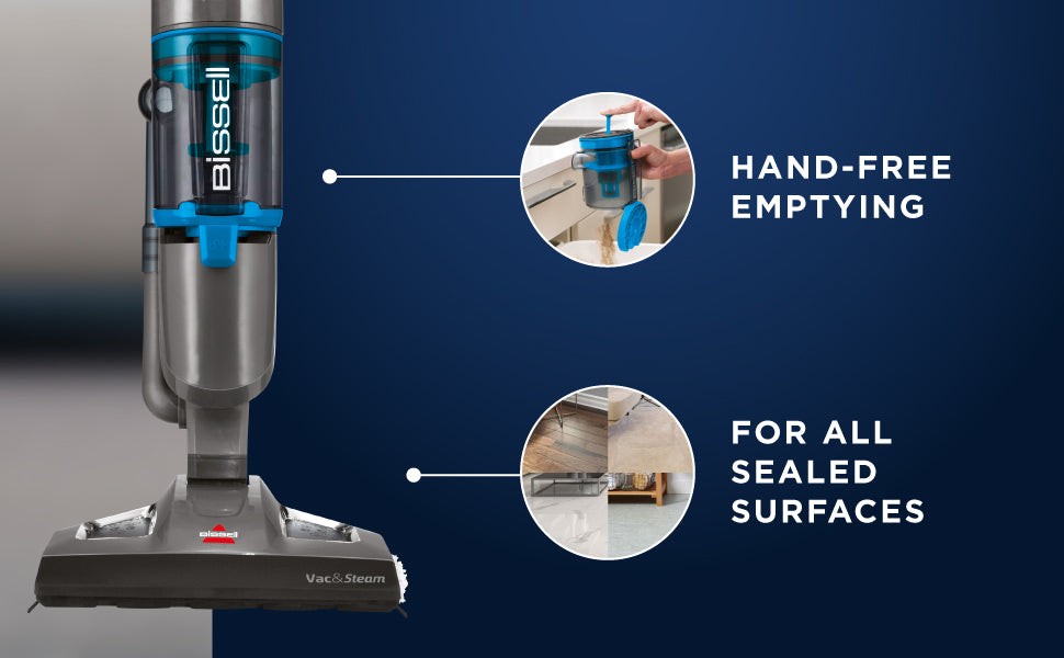 Bissell Vacuum And Steam Vacuum Cleaner All-In-One