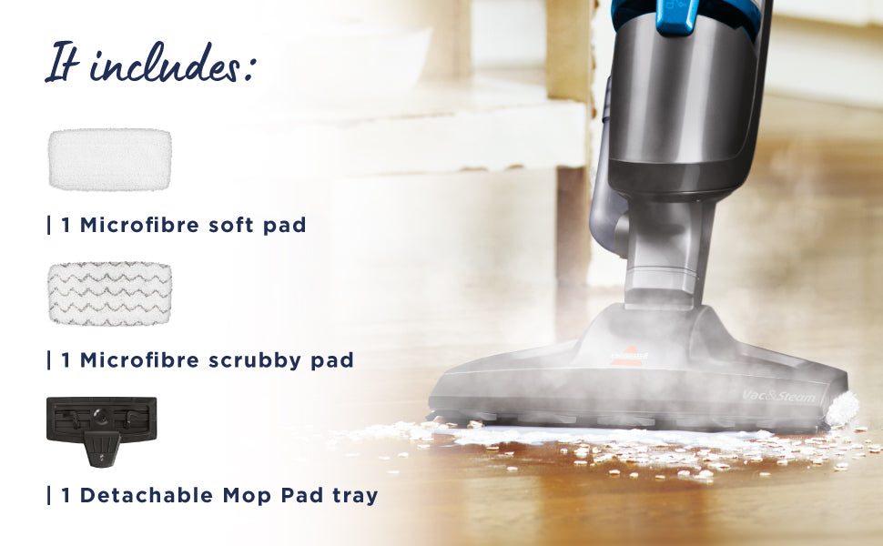 Bissell Vacuum And Steam Vacuum Cleaner All-In-One