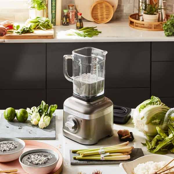Kitchenaid Blender 1.4L With Glass Jar Medallion Silver
