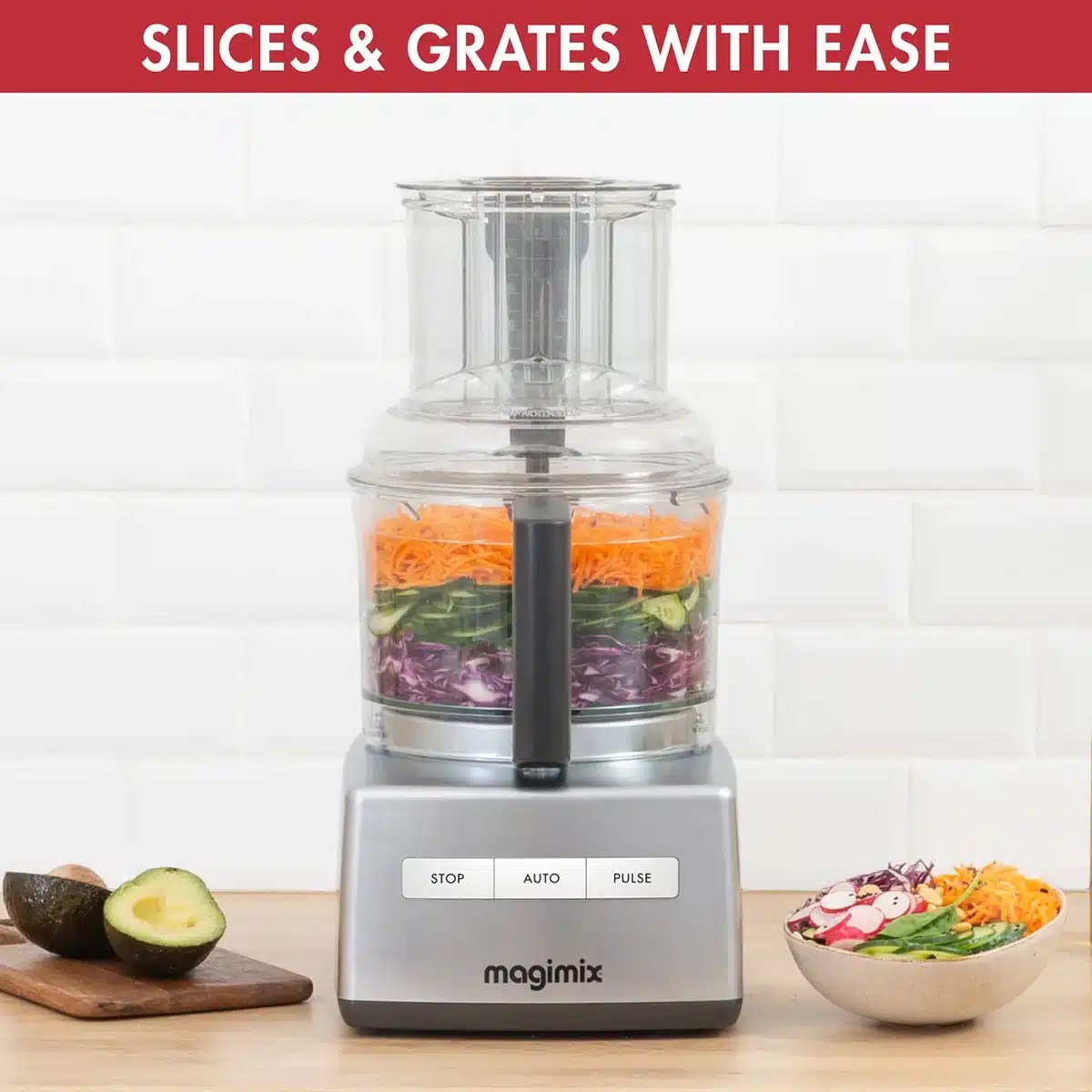 Magimix Food Processor 3.6L Chrome