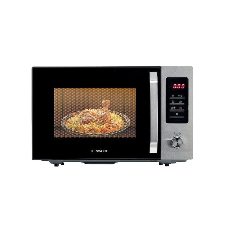 Kenwood Microwave MWM30 30L 900W Convection Grill 8 Auto Menus Stainless Steel