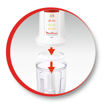 Moulinex Multi Moulinette - 400W Chopper And Blender