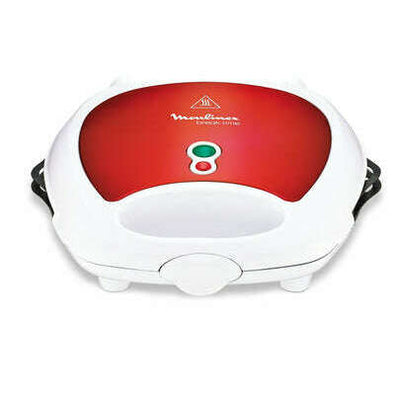 Moulinex 3‑in‑1 Sandwich & Waffle Maker – SW612543 (700 W, Interchangeable Plates)
