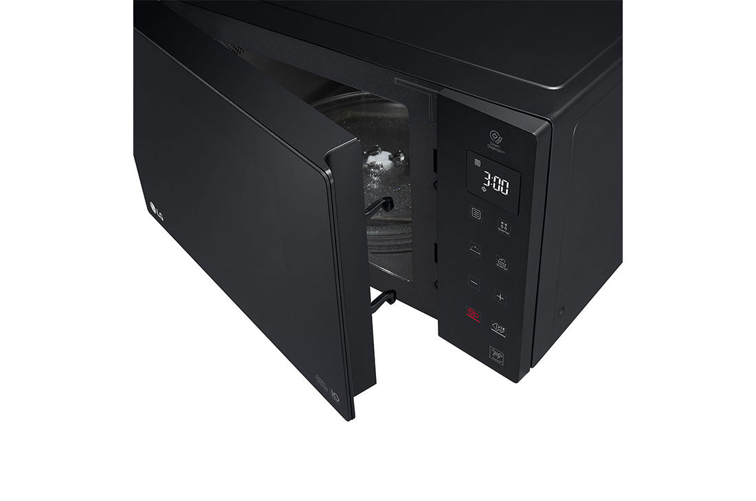 Lg Microwave Oven 25L, Smart Inverter, Even Heating, Black