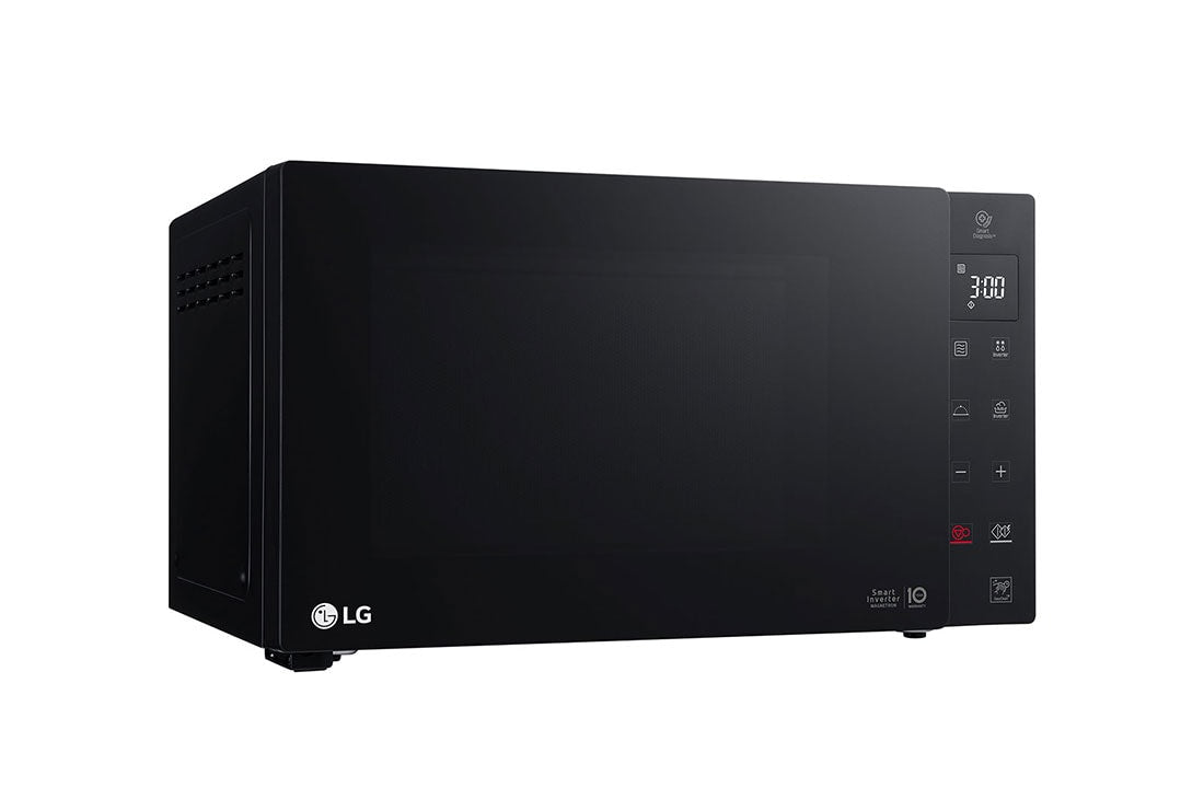 Lg Microwave Oven 25L, Smart Inverter, Even Heating, Black
