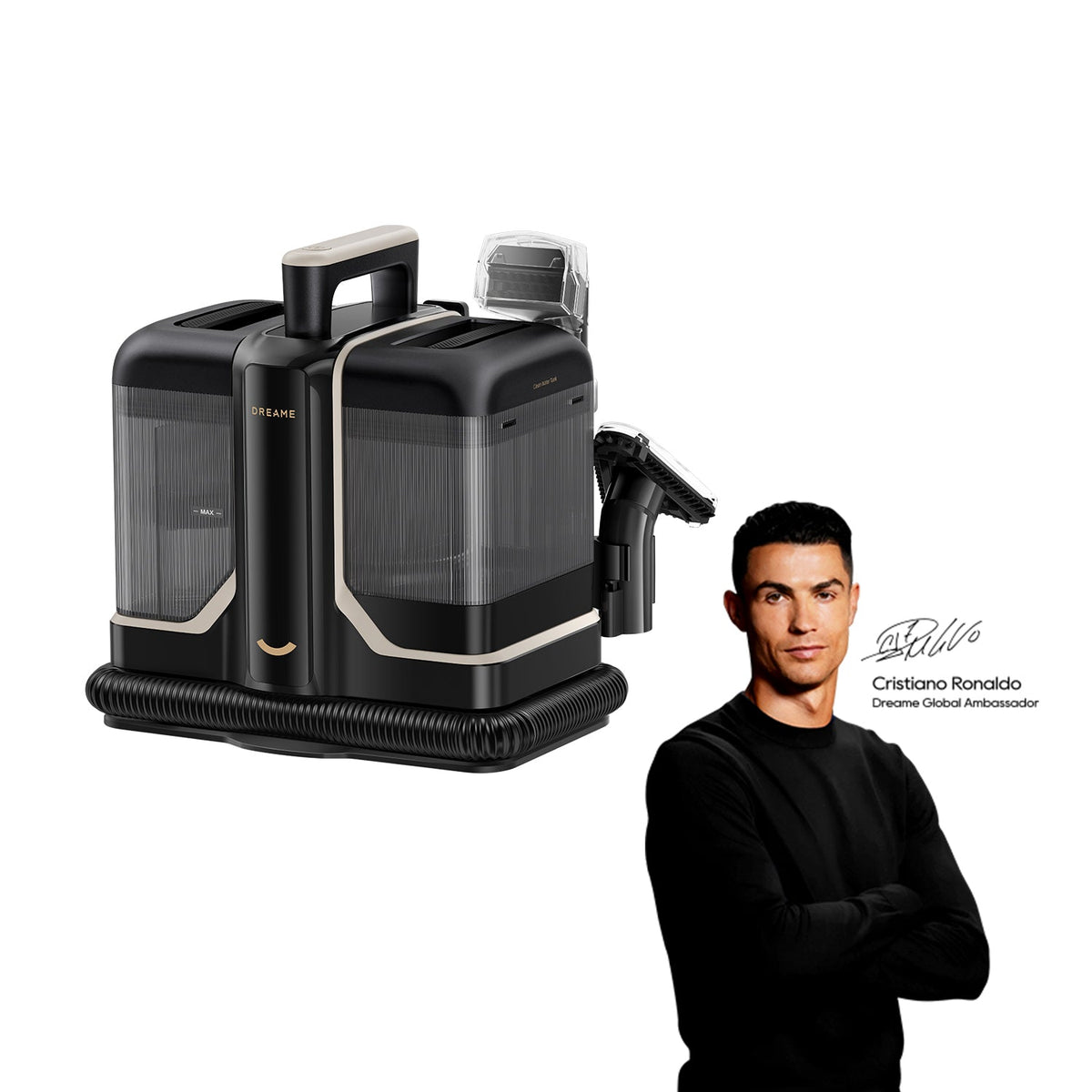 Dreame N10 Portable Carpet Spot Cleaner – 12000Pa, Self-Cleaning