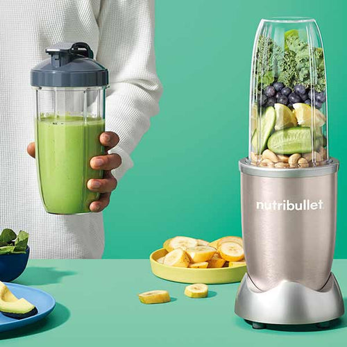 Nutribullet Multi-Function Blender 900W, 10 Pcs, Champagne