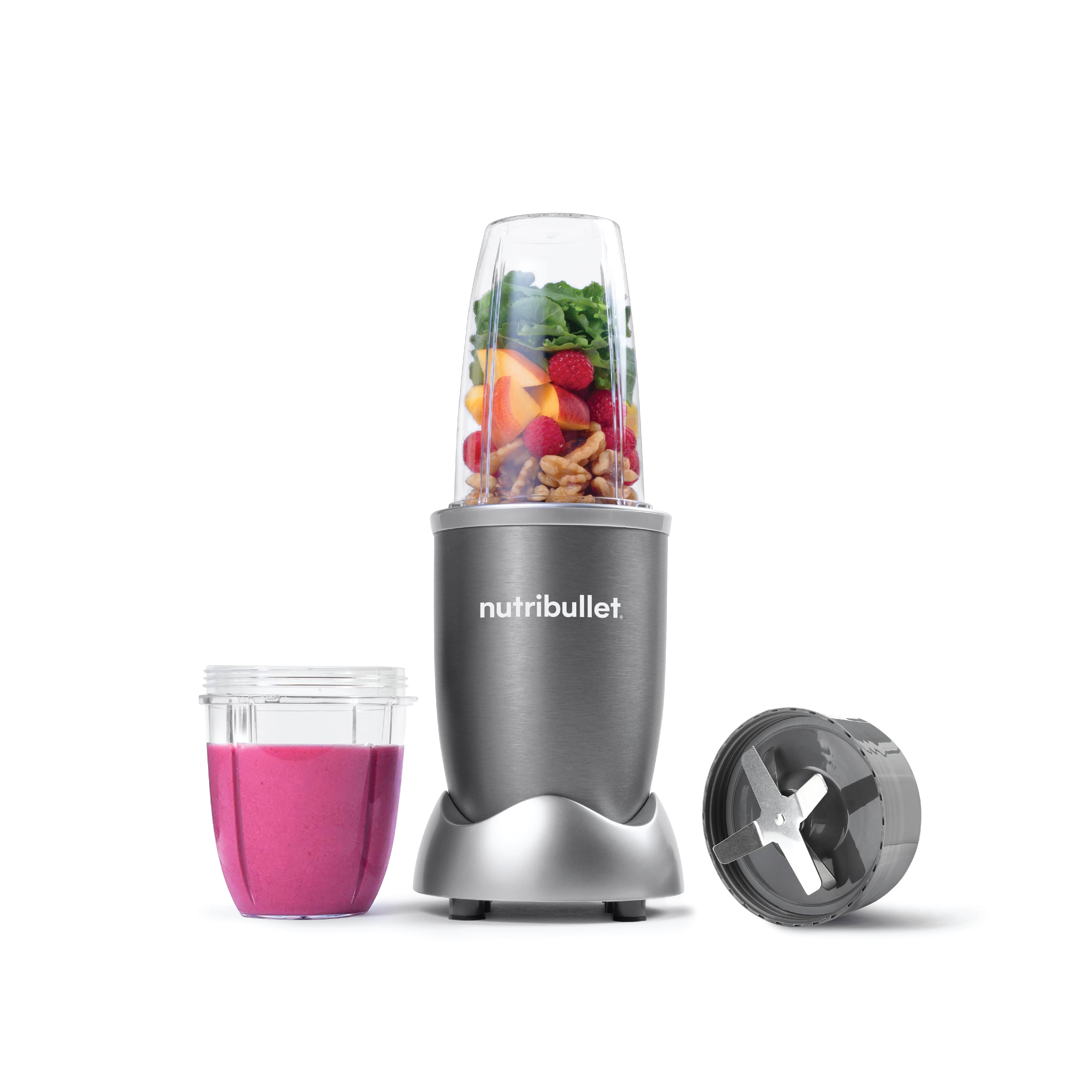 Nutribullet Multi-Function Blender, 600W, 6 Pcs Grey