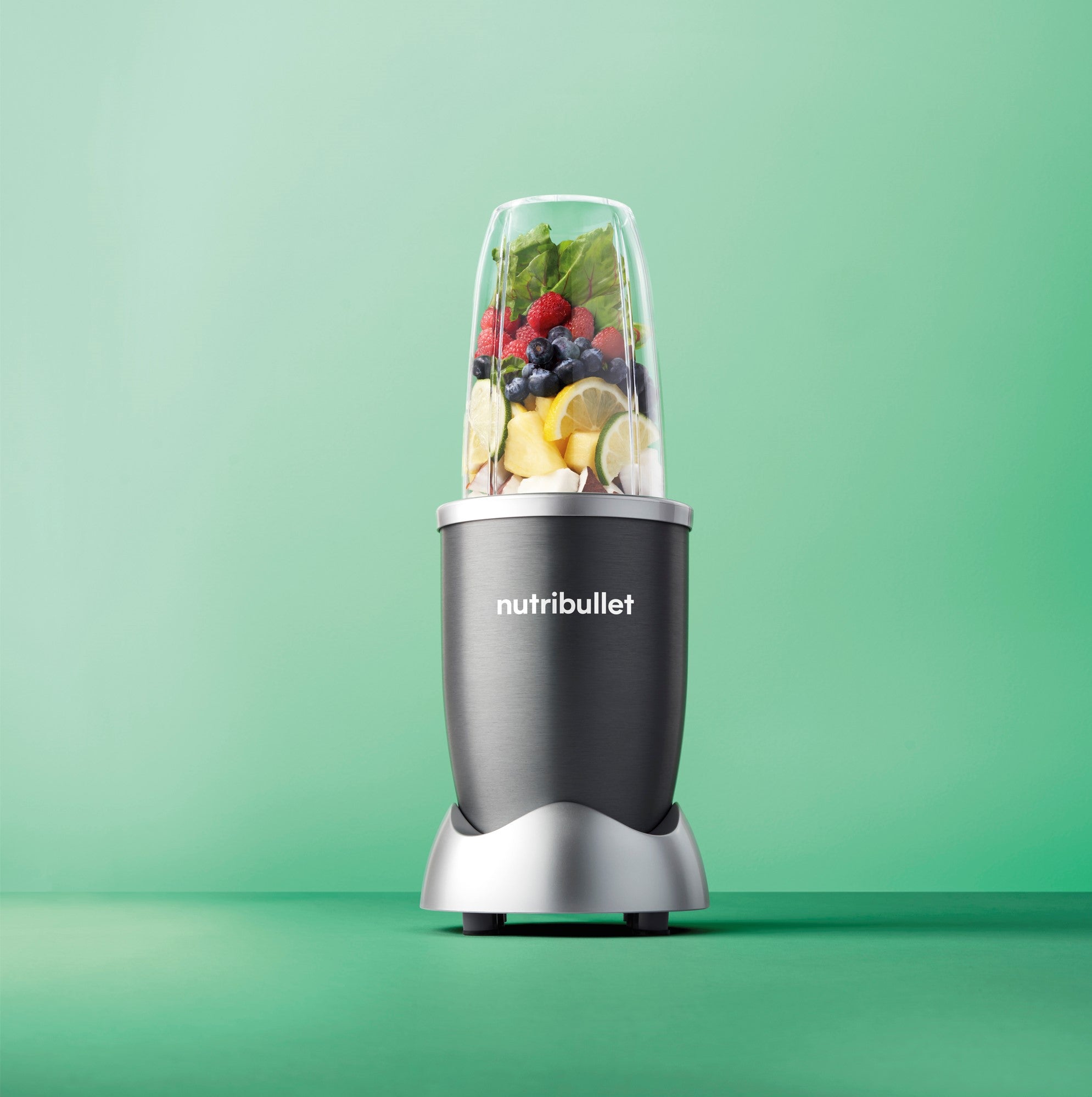 NutriBullet 600W Nutrient Extractor – 9 Piece Blender Set (Grey)