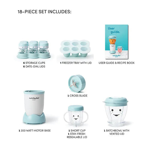 Nutribullet Baby Food Blender 200W