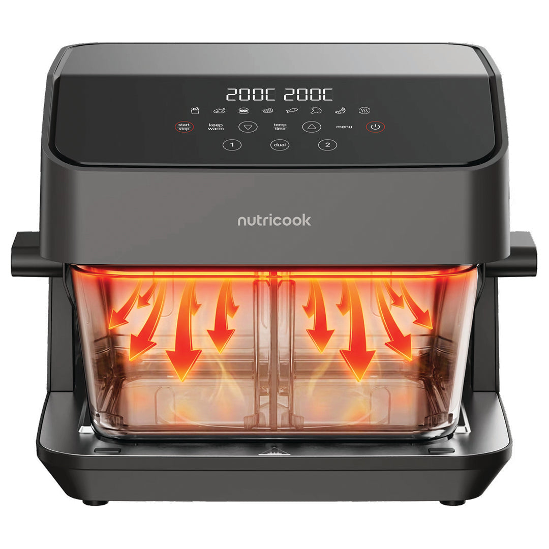 Nutricook Healthi Flex glass air fryer AFH510 – view 2