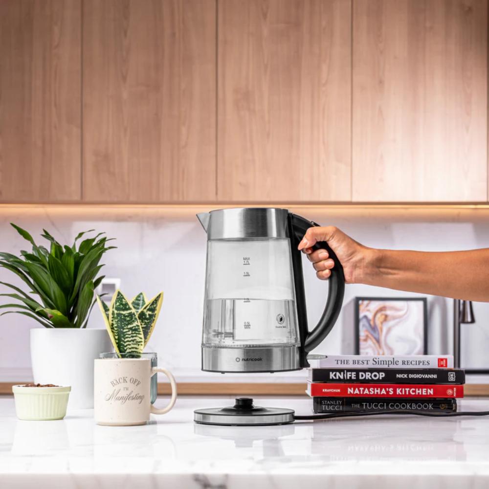 Nutricook Nutricook Electric Glass Kettle – 1.7L, Double-Wall, Heavy-Duty Design, – Buy in Lebanon