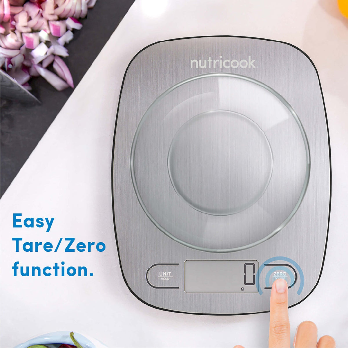 Nutricook Kitchen Scale NC-KSE5 5Kg Digital Eko Tare Sensor Unit Weight