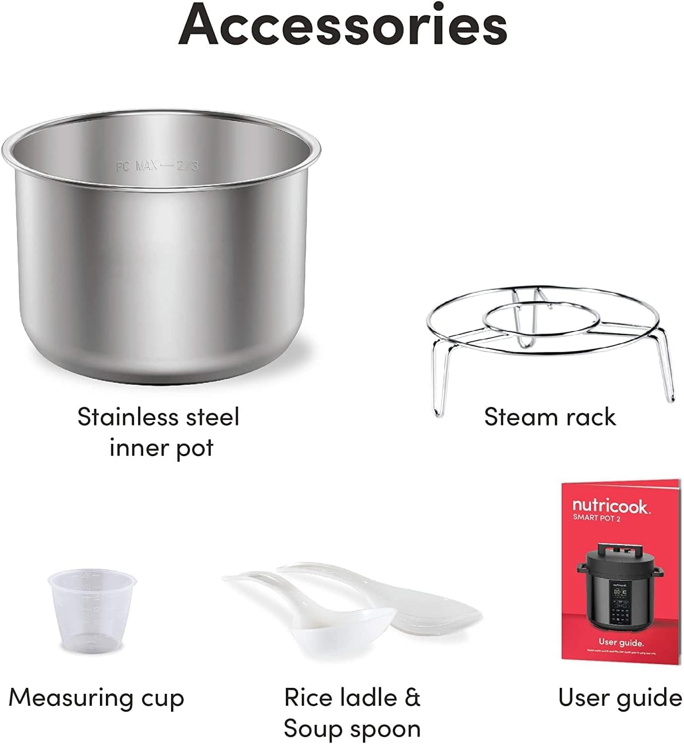 Nutricook Nutricook Electric Pot 2 8L - Black, NC-SP208K – Buy in Lebanon