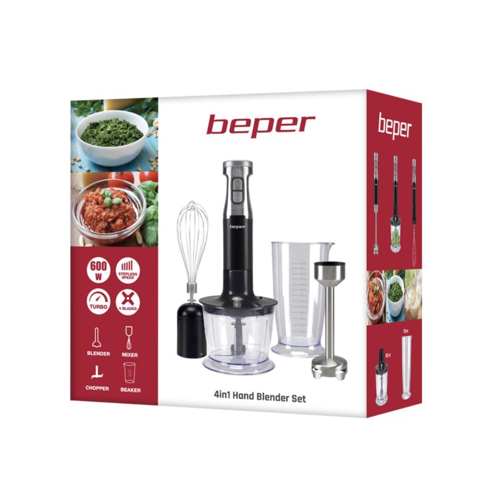 Beper 4In1 Hand Blender Set – Buy in Lebanon