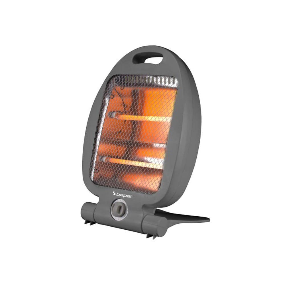 Beper Quartz Heater 400-800W, Fast Heating, 2 Power Levels, 2 Heating