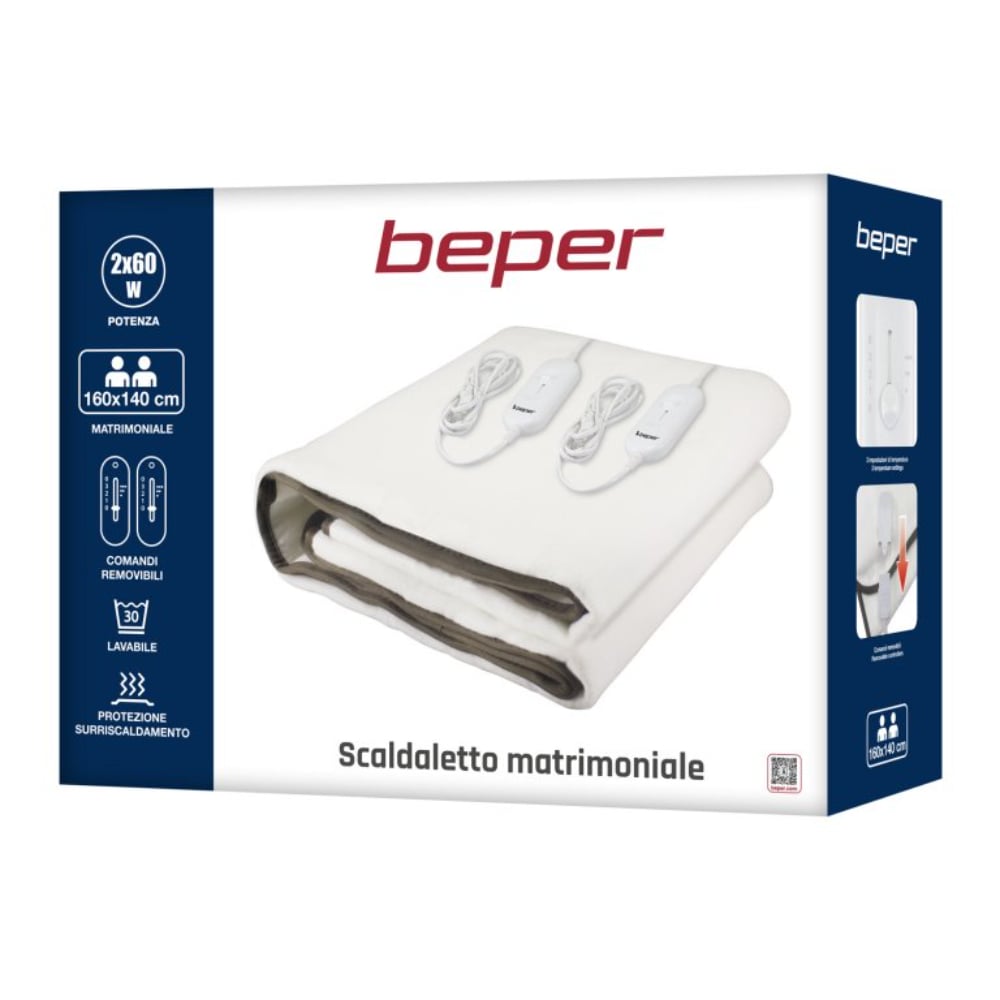 Beper Blanket Double Underbed 2 Zones With Independent Control, 3 Temp, – Buy in Lebanon