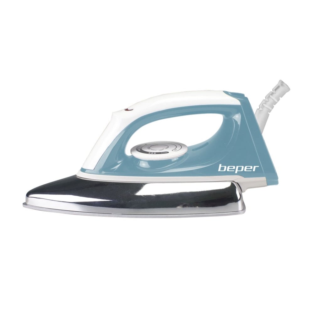 Beper Dry Iron 1300W, Non-Stick Soleplate