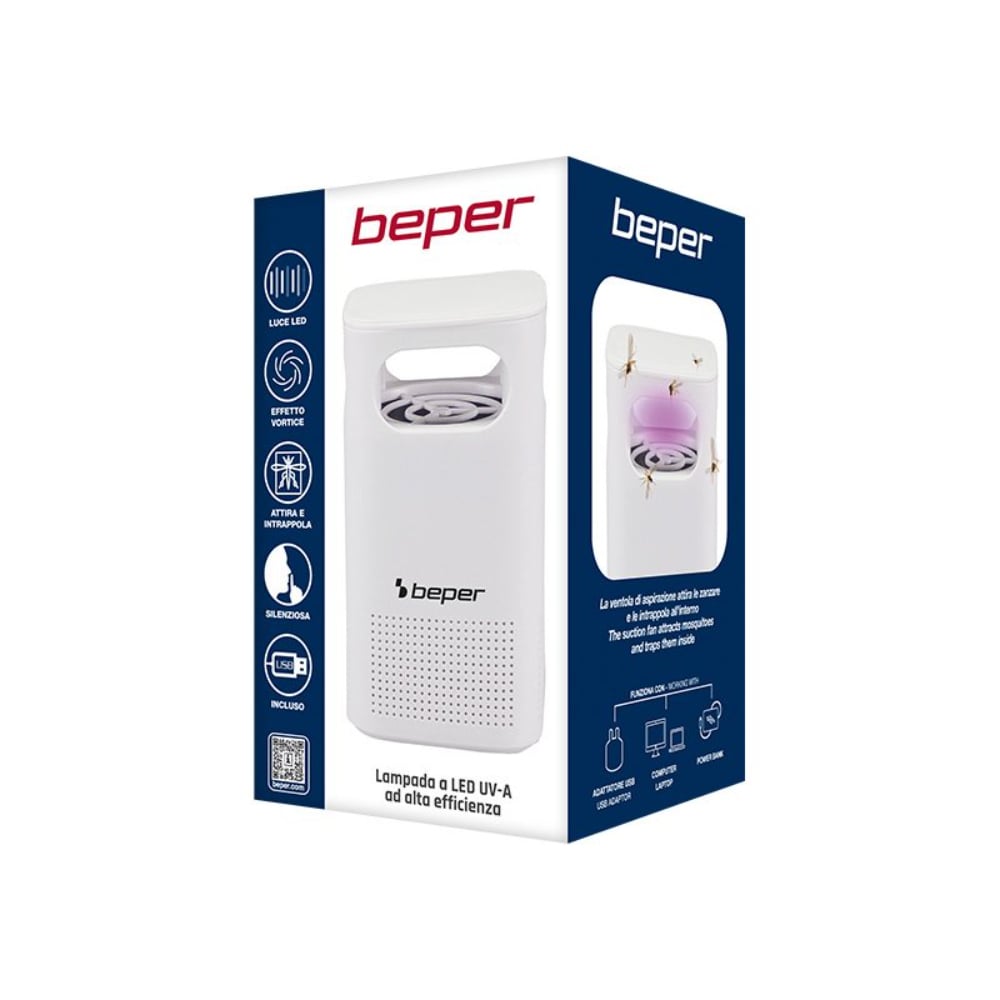 Beper Led Mosquito Killer With Fan, USB Cable, Anti Mosquito Lamp, UV-Tue – Buy in Lebanon