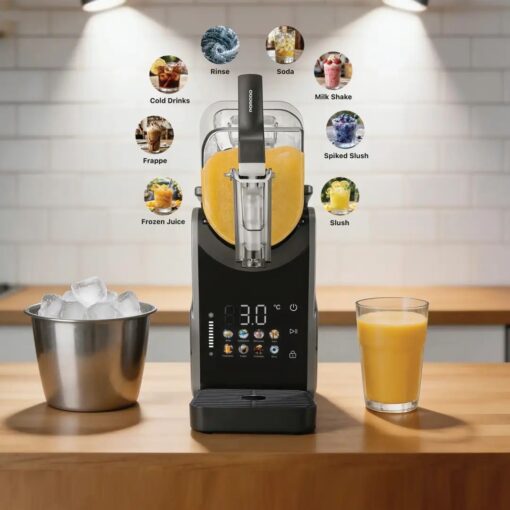 Porodo Glacee 2-in-1 Slushie & Ice Cream Maker – 2.5L, 8 Modes