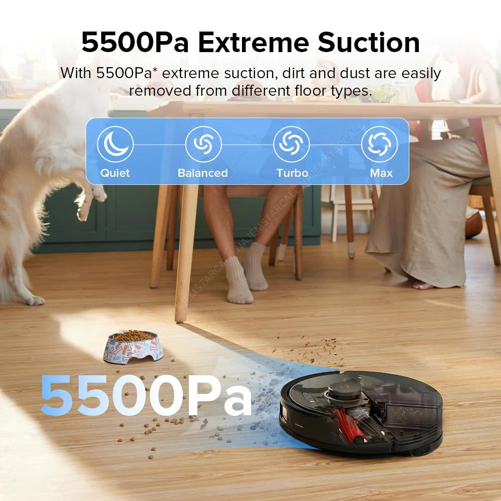 Roborock Q8 Max+ Robot Vacuum with Auto-Empty Dock
