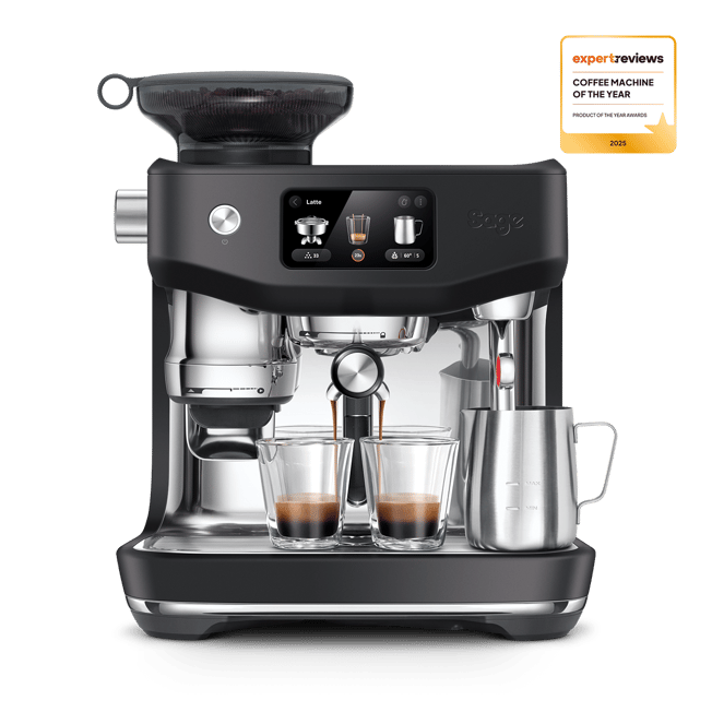 Sage Oracle Jet SES985 Black Truffle automatic espresso machine