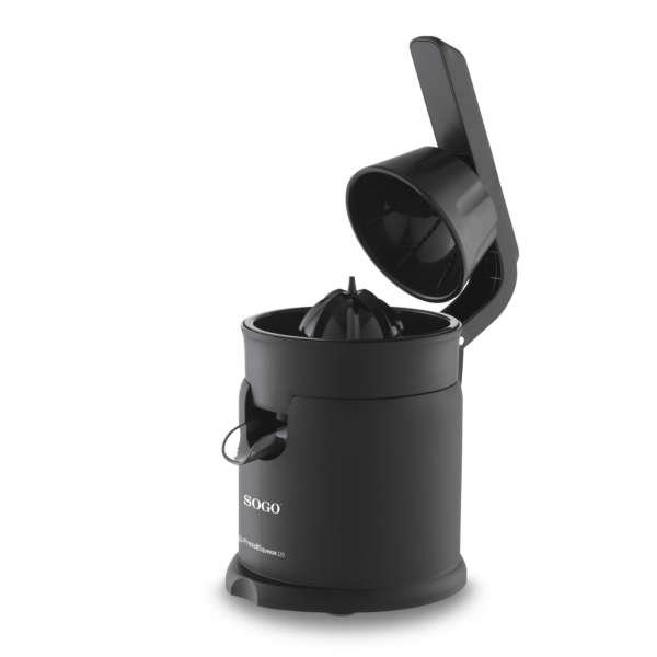 Sogo SS-5115 Citrus Juicer with Professional Press Handle - 120W - Black