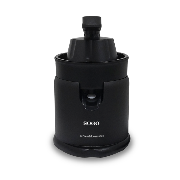 Sogo SS-5115 Citrus Juicer with Professional Press Handle - 120W - Black
