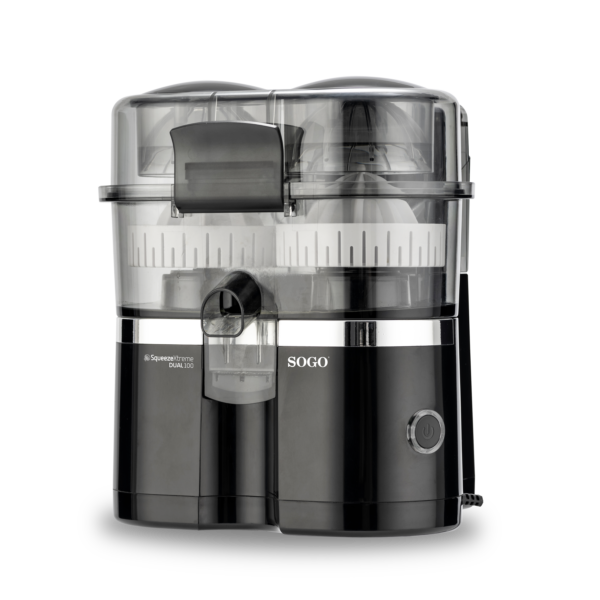 Sogo SS-5299 Double Citrus Juicer with Automatic Lid & Built-in Orange Cutter - 100W