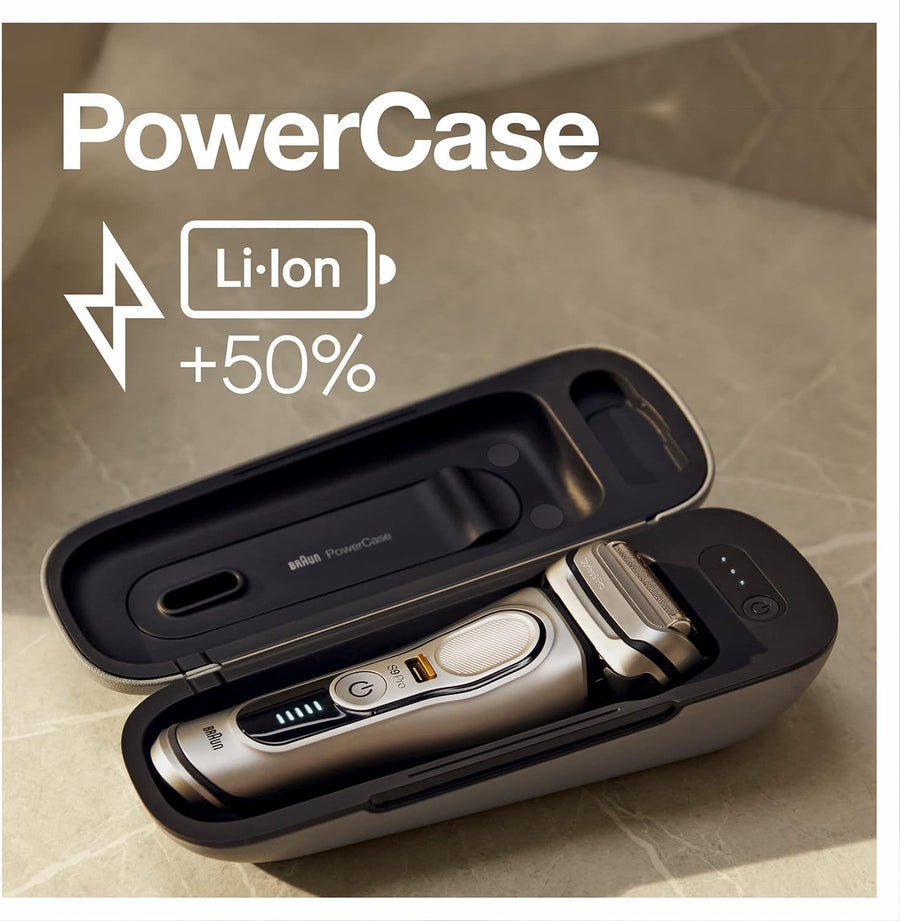 Braun Series 9 Pro 9427s Electric Shaver with PowerCase Wet & Dry Waterproof