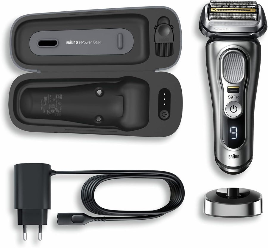 Braun Series 9 Pro 9427s Electric Shaver with PowerCase Wet & Dry Waterproof