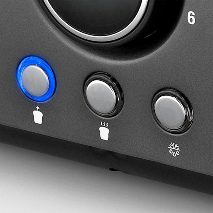 Haeger, Digital Toaster With Timer (2 Slots) 800W