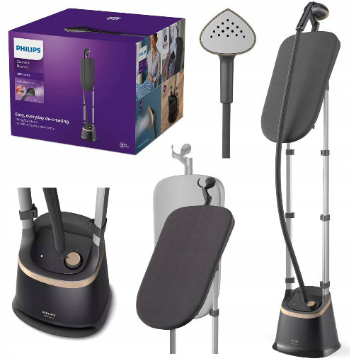 Philips Stand Steamer 3000 Series 2000W Tilting StyleBoard 3 Steam Settings