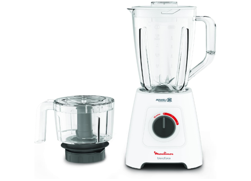 Moulinex White Blender & Chopper, 600W