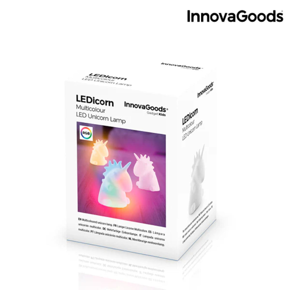 InnovaGoods Multicolour Unicorn Lamp Ledicorn Buy in Lebanon