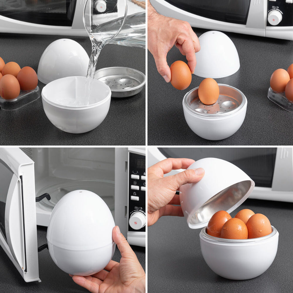 InnovaGoods Microwave Egg Boiler With Recipe Booklet Boilegg Buy in Lebanon
