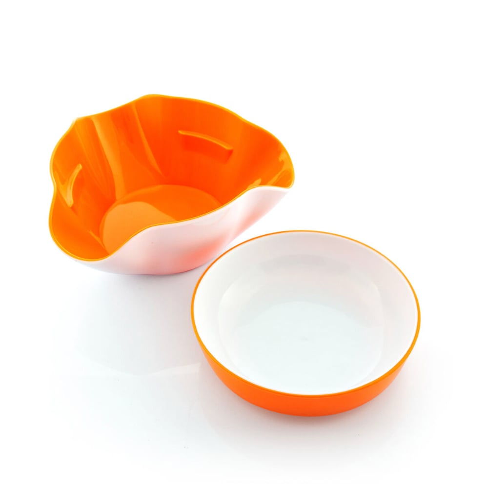 InnovaGoods 2-In-1 Snack Bowl 2 Pieces