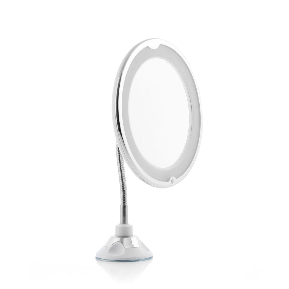 InnovaGoods Led Magnifying Mirror With Flexible Arm And Suction Pad Mizoom