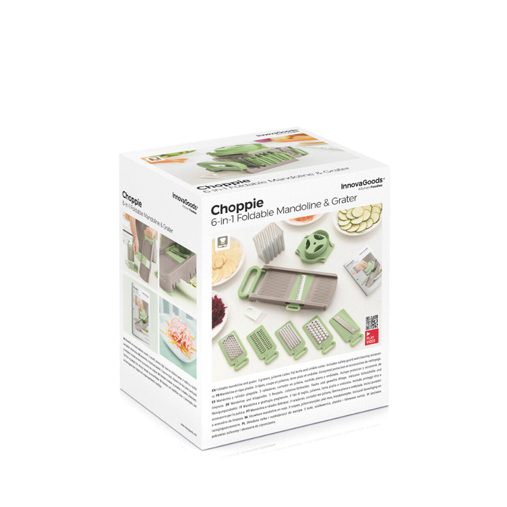 InnovaGoods 6-in-1 Folding Mandolin Grater Choppie Buy in Lebanon