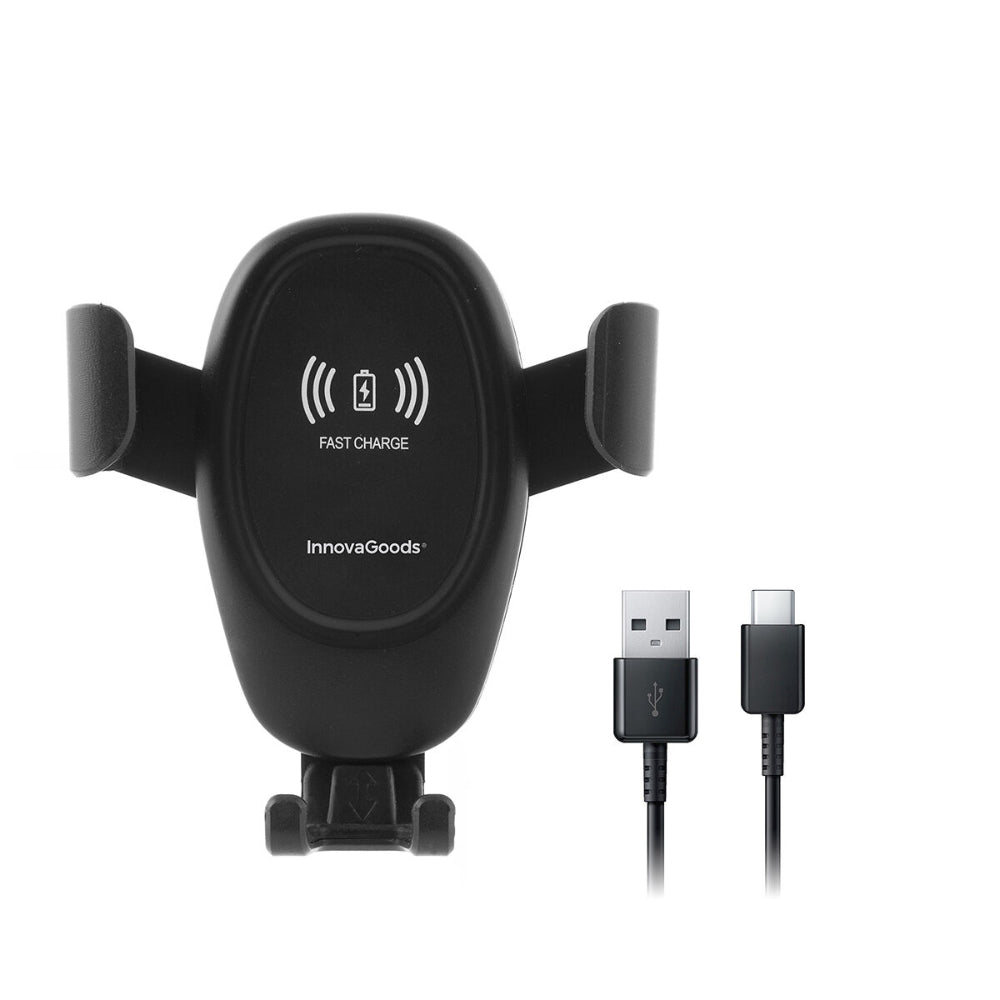 InnovaGoods Mobile Phone Holder With Wireless Charger For Cars Wolder Buy in Lebanon