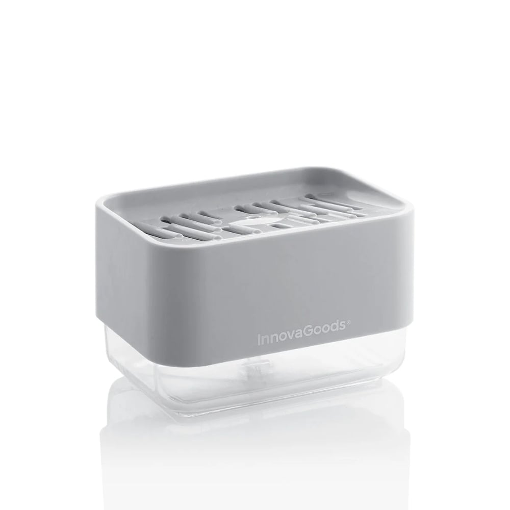 InnovaGoods 2-in-1 Soap Dispenser for the Kitchen Sink Pushoap