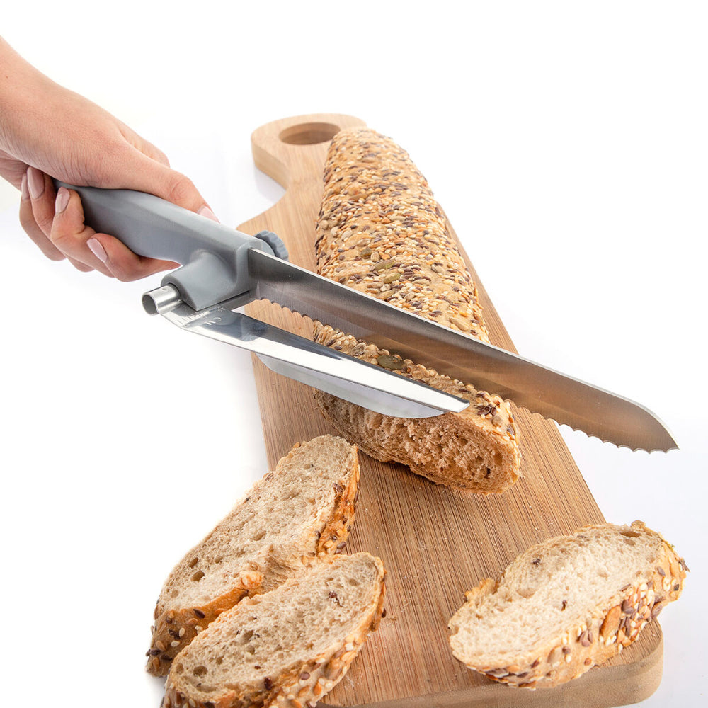 InnovaGoods Bread Knife With Adjustable Cutting Guide Kutway Buy in Lebanon