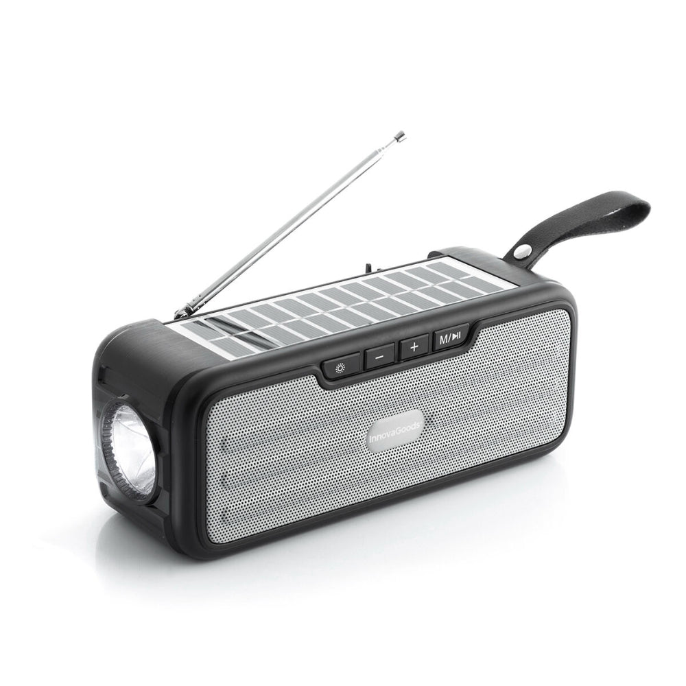 InnovaGoods Wireless Speaker With Solar Charging And Led Torch Sunker Buy in Lebanon