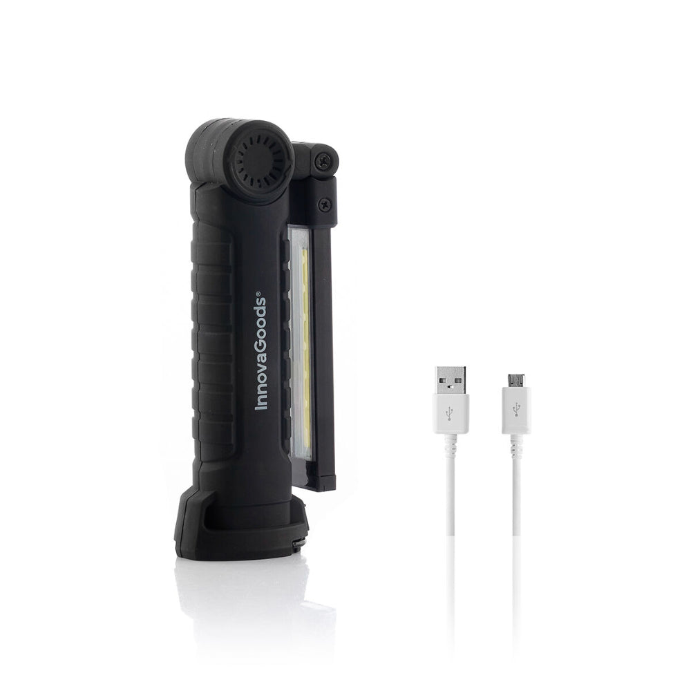 InnovaGoods 5-In-1 Rechargeable Magnetic Led Torch Litooler