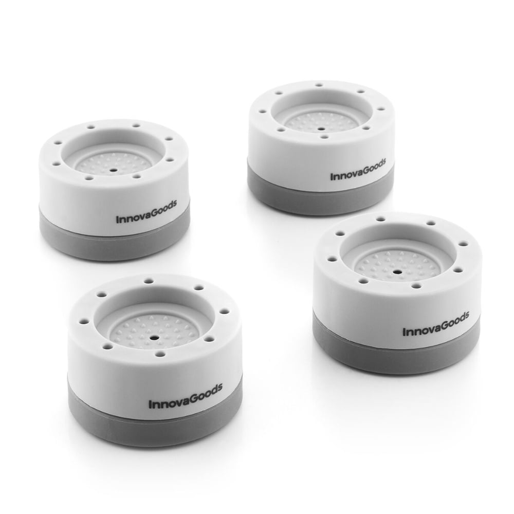 InnovaGoods Set Of Stackable Anti-Vibration Feet Novib 4 Units