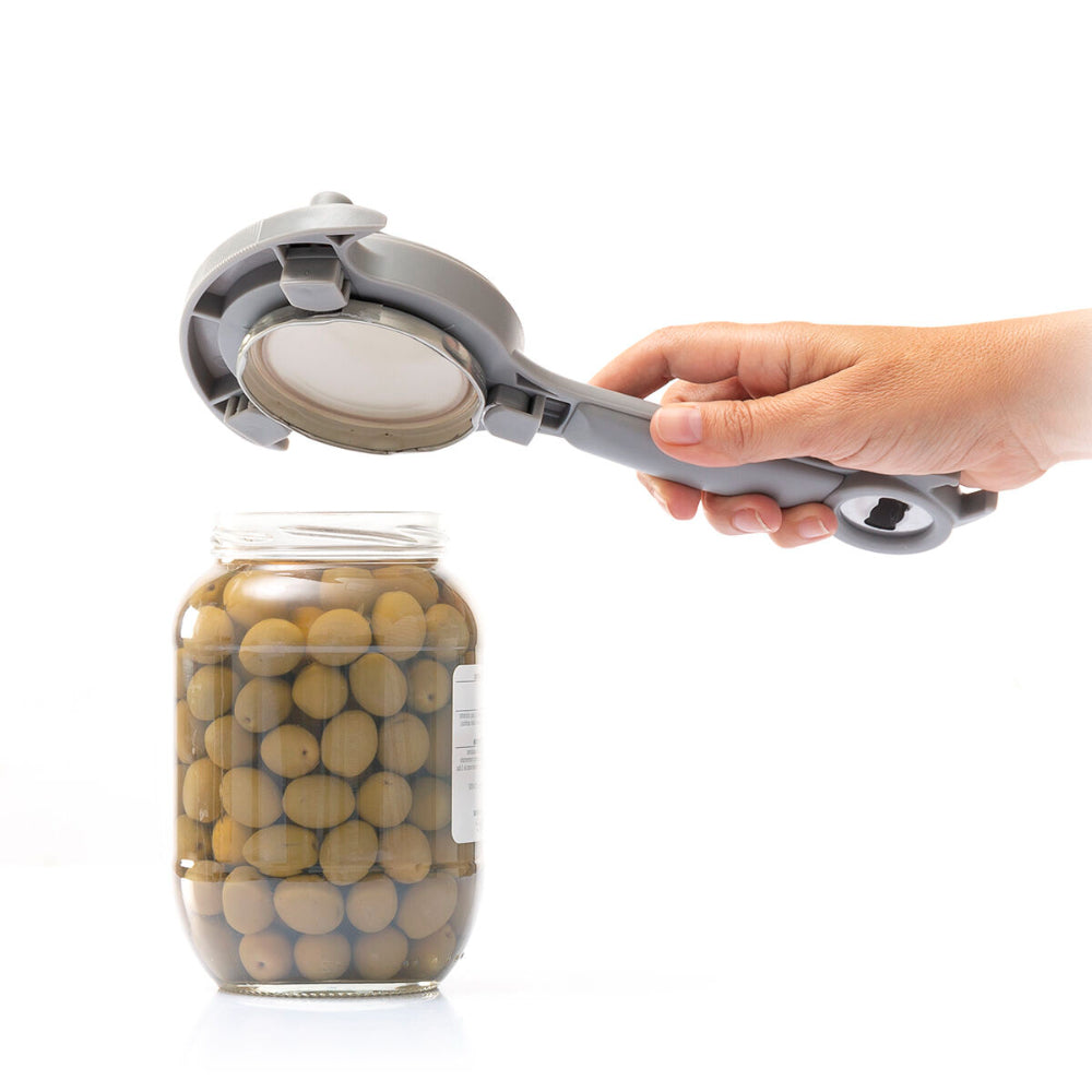 InnovaGoods Multifunction Adjustable Lid Opener For Jars, Tins And Bottles