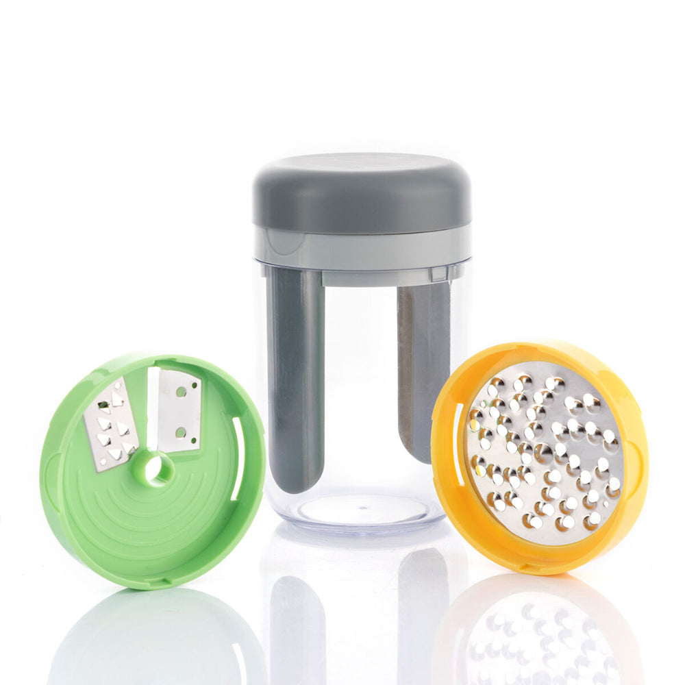 InnovaGoods Vegetable Spiral Cutter And Grater With Recipes Vigizer